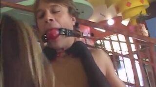 Blond domina gets pounded by her slave - 6 image