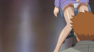 Horny Secretary Milf Seduces Her Boss's Son | Uncensored Hentai - 6 image