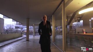 Extremly stunning short blonde Tanya Virago visit Paris for a good hard fuck - 4 image