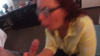 Beautiful Milf Pleasures cock!