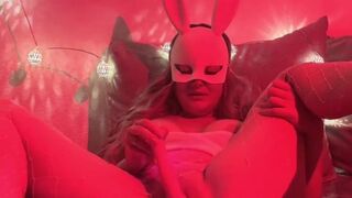 Hot busty milf Alexis Love masturbates with toys in red light - 13 image