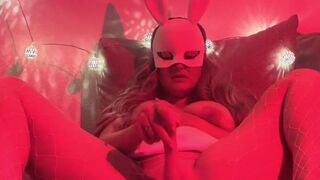 Hot busty milf Alexis Love masturbates with toys in red light - 8 image
