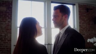 Deeper. Seth submits to taskmaster boss Angela White