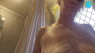 Wet bra and soapy tits - 13 image