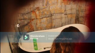 Amateur Tattooed Milf Fingers Tight Pussy In Bathtub and Squirts - Francesca Valentine