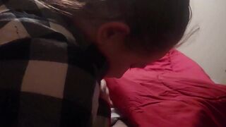 Morning Blowjob and Creampie with Ex