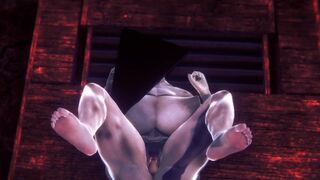 Pyramid Head Woman gets Fucked Hard | Silent Hill Hentai Parody - 15 image