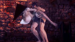 Pyramid Head Woman gets Fucked Hard | Silent Hill Hentai Parody - 3 image
