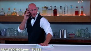 Reality Kings - Two hot chicks fuck bartender - 1 image