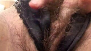 Bbw brunette fucks pussy with hot and willing fingers - 9 image