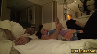 DANA DEARMOND TAKES A GIANT ROD DOWN HER FACE HOLE AND TAUT TWAT - 2 image