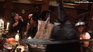 Halloween sex party! Hot sluts get horny and fuck like beasts! Anal, Pussy, wet pussy, Milf, hot milf, wet milf, tight p - 6 image