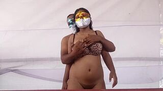 Arpita aaj tujhe khub choduga or tu chikhna indian lady arpita fuck boyfriend big boobs very erotic bikini big ass doggy - 10 image