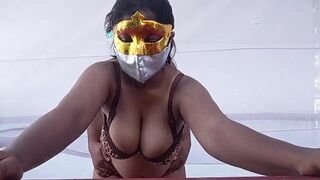 Arpita aaj tujhe khub choduga or tu chikhna indian lady arpita fuck boyfriend big boobs very erotic bikini big ass doggy - 8 image