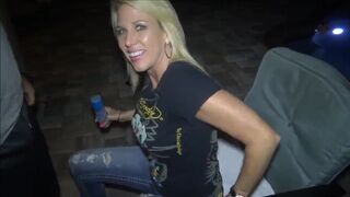 Shameless Wife Pleasing two Lucky Strangers