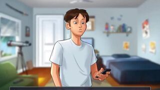 Summertime Saga Cap 78 - Fucking My Girlfriend's Friend While She Watches Us And Masturbates