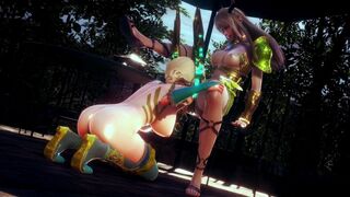 ELVEN SEX IN THE FOREST THICKET | 3D Hentai - 12 image