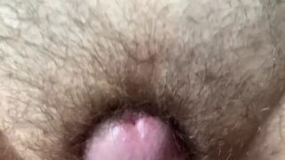 POV of fucking my wifes beautiful hairy pussy then taking her from behind till I pop! - 7 image