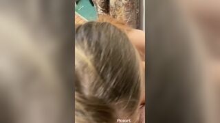 POV Sucking my Husbands Dick