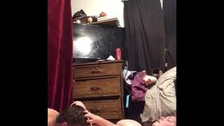 Bbw getting fucked with in-laws in the next room (almost caught) - 1 image
