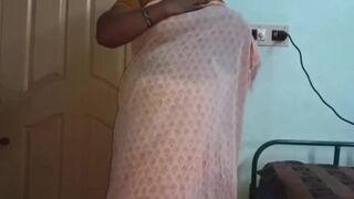 Hot Mallu Aunty Nude Selfie And Fingering For father in law - 3 image