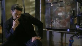 Horny lesbian dames masturbate erotically with toys