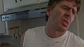 Very beautiful brunette chick sucks husband's dick - 4 image