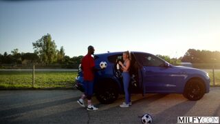 MILFY Fit Hot Soccer Mom Rides Inexperienced Coach's Thick BBC - 2 image