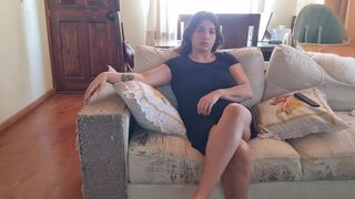 mama masturbating whilst watching tv