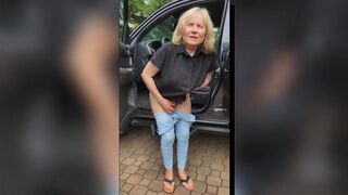 GILF Flashes 34H Tits - 14 image