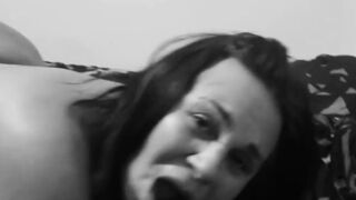 Anal Slowmotion Mom Hotwife Fucked in Real ANAL Threesome