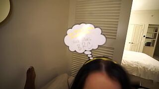 PAWG big booty Bombshell GETS HER THROAT obliterated by BLACK DICK