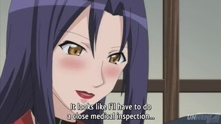 Busty School Nurse Fucks her Inexperienced Patient - Hentai Uncensored [Subtitled] - 2 image