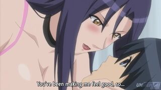 Busty School Nurse Fucks her Inexperienced Patient - Hentai Uncensored [Subtitled] - 6 image