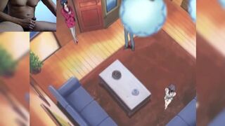 Perverted stepson takes the opportunity to fuck his stepmother's sister who begins to feel jealous. episode 04 UNCENSORED HENTAI - 14 image