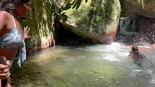 Unknown Latina girl gets fucked in the woods while she is lost HL - 1 image