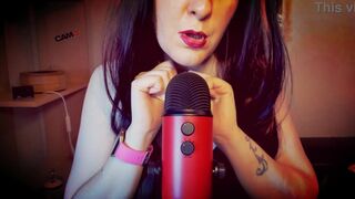 Sensual Mouth Sounds for Beautiful Italian Milf