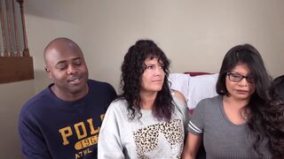 Casting Desperate Amateurs Crimson Hollee Misty Isabella having their tight pussies banged rough