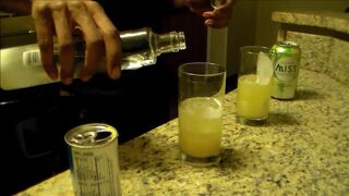 Tatted big booty girl sucks and fucks