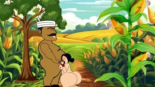 Part 3 , my big ass village mom fucked very hard by a labour kundan in khet