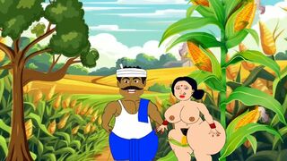 Part 3 , my big ass village mom fucked very hard by a labour kundan in khet