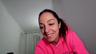 The dick goes in the pussy and not in the mouth.