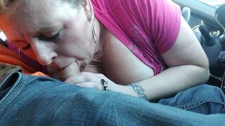 School Teacher Swallows Load In Car - 6 image