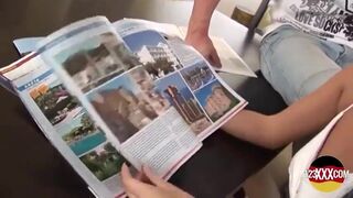 Dark Haired Beauty with an Amazing Body Gets Every Drop of Cum From This Cock