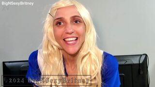 Big N Sexy Britney - Cheerleader - Blowjob AND ANAL! - 5 Minute Preview - 13 image