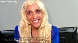 Big N Sexy Britney - Cheerleader - Blowjob AND ANAL! - 5 Minute Preview - 3 image