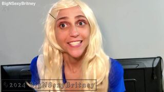 Big N Sexy Britney - Cheerleader - Blowjob AND ANAL! - 5 Minute Preview - 6 image