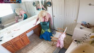 Stepson caught on camera being more than just helpful with stepmom dressing in the bathroom - 15 image