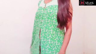 Hot inexperienced Indian stepmom shows big Tits and fingered and masturbates - 4 image