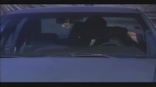 Blonde milf Hannah Deep throats The Cock Right To The Hilt And He Cums On Her Tits